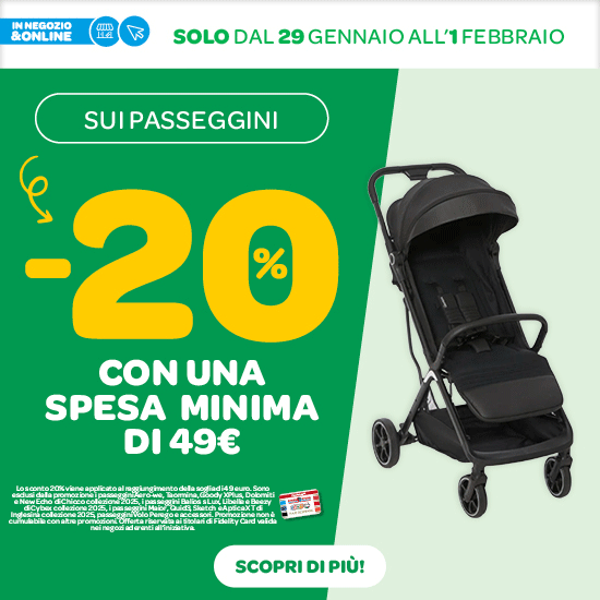 🛒 PROMO PASSEGGINI 🛒