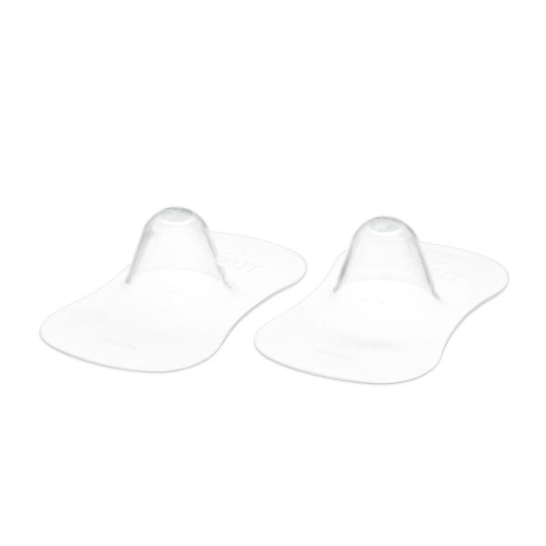 Philips avent 2 paracapezzoli farfalla medi (21 mm) con custodia per il trasporto - Philips avent