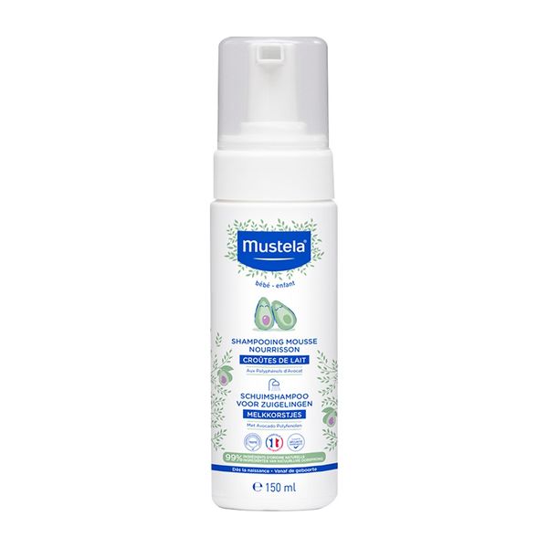 Mustela shampoo mousse  crosta lattea 150ml - Mustela