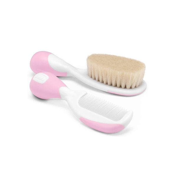 Spazzola e pettine rosa - Chicco