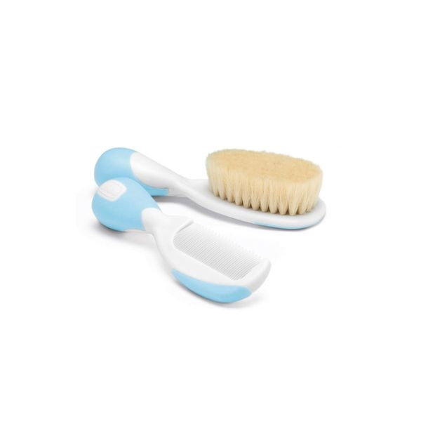 Spazzola e pettine azzurro - Chicco