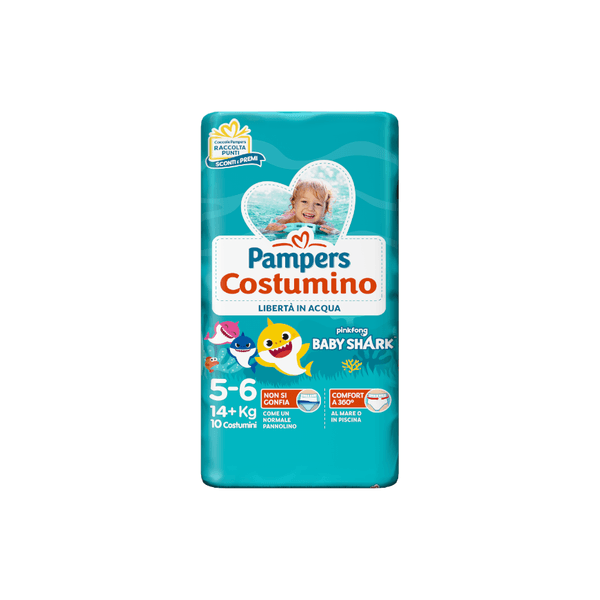 Pampers il costumino taglia 5+ (15+ kg) - 10 pz - Catalogo Pampers