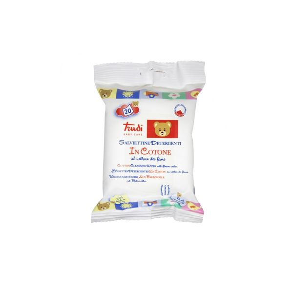Salviettine detergenti nettare di fiori 20 pz - Trudi