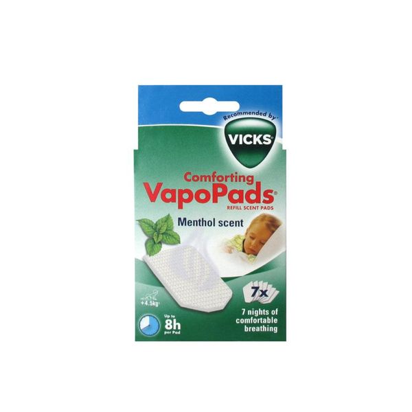 Vicks piastrine vapo pads mentolo - Vicks