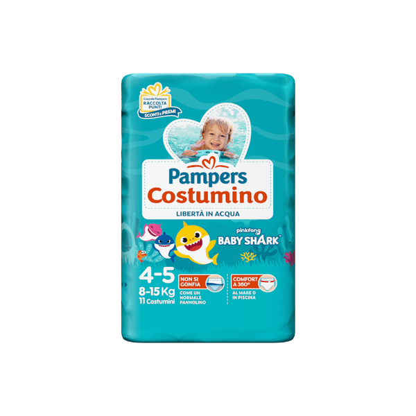 Pampers il costumino taglia 4 (8-15 kg) - 11 pz - Catalogo Pampers