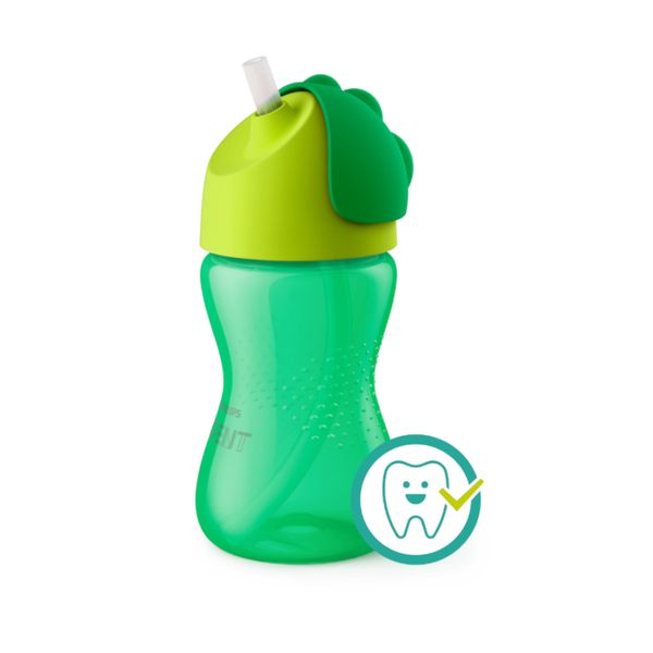 Philips avent tazza con cannuccia 300ml verde - Philips avent