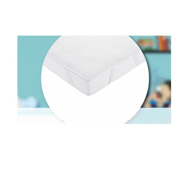 Aircuddle materasso e coprimaterasso 3 strati  per lettino  bianco 60 x120 - Aircuddle