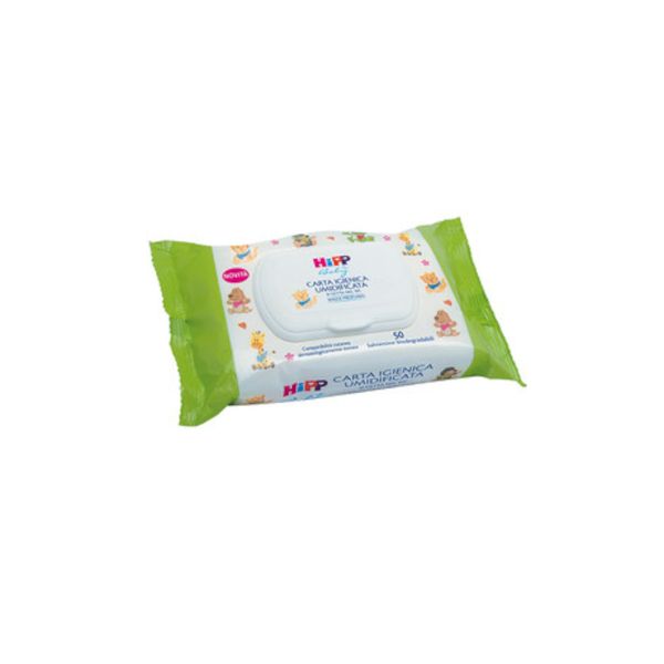 Carta igienica umidificata hipp 50 pz - Hipp Baby