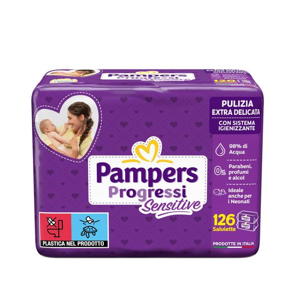 Pampers salviettine progressi vp x126 - Catalogo Pampers