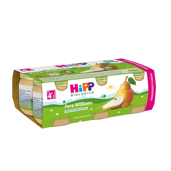 Omogeneizzato pera williams 100% 6x80g - Hipp