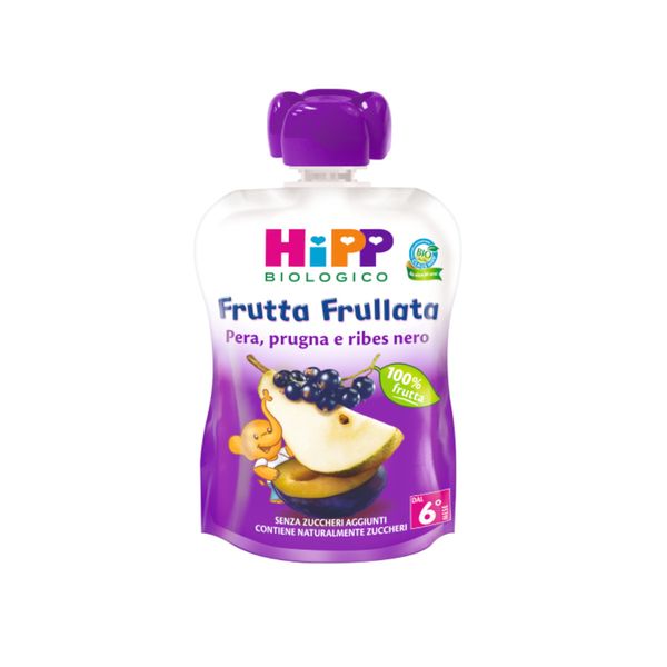 Frutta frullata pera prugna ribes 90g - Hipp