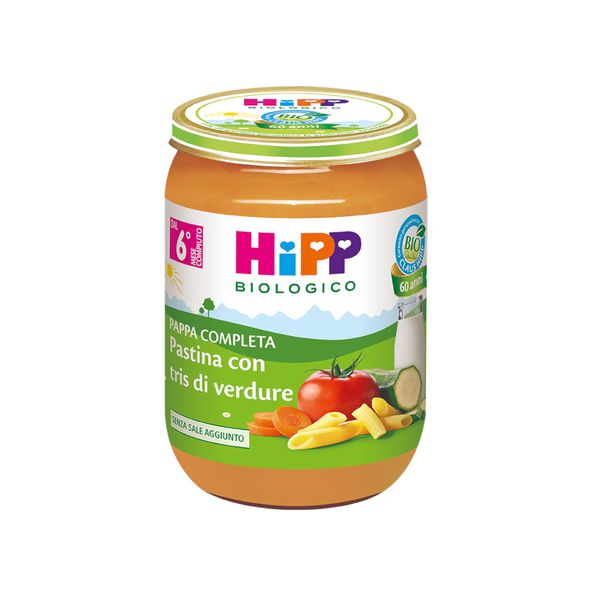 Pappa pronta pastina tris di verdure 190g - Hipp