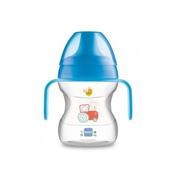 Learn to drink cup 190 ml con manici removibili bimbo - Mam