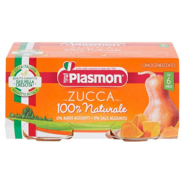 Plasmon - omo zucca 2x80g - Plasmon