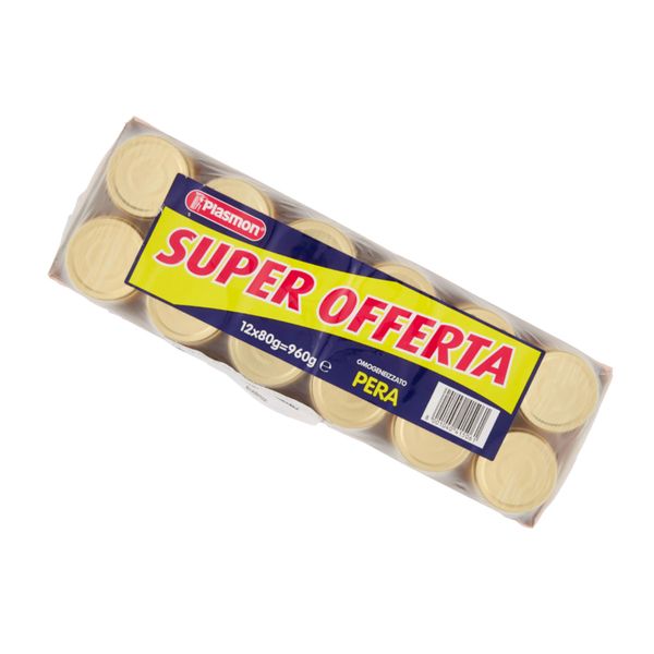Plasmon - omo pera - 12x80g - Plasmon
