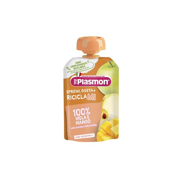 Plasmon - spremi e gusta mela - mango - 100g - Plasmon