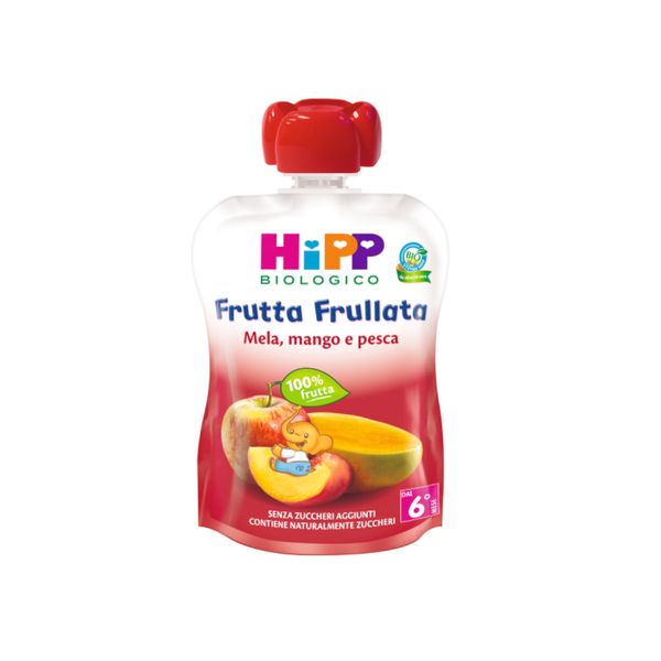 Frutta frullata mela mango pesca 90g - Hipp