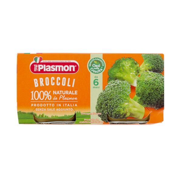 Plasmon - omogeneizzato broccoli - 2x80g - Plasmon
