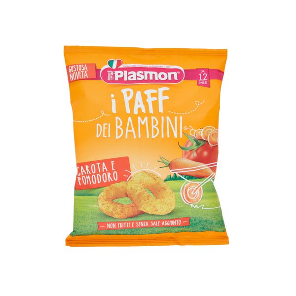 Plasmon - paff pomodoro e carota - 15g - Plasmon