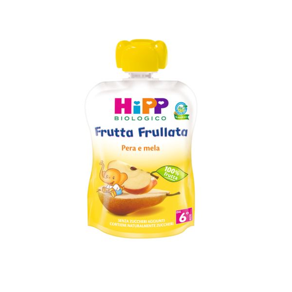 Frutta frullata pera e mela 90g - Hipp