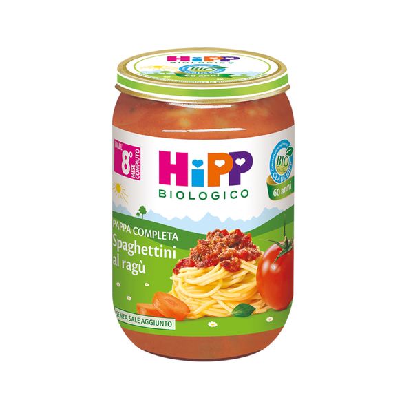 Pappa pronta spaghettini al ragù 220g - Hipp