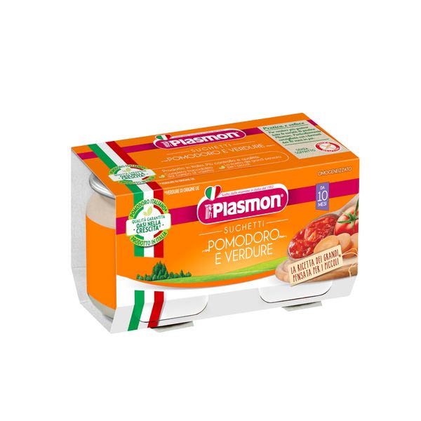 Plasmon - sughetto - pomodoro e verdure - 2x80g - Plasmon