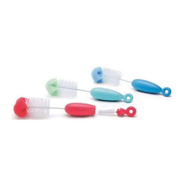 Scovolino puliscibiberon duo  <strong>colori assortiti</strong> - Suavinex