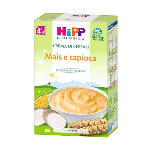 Crema di cereali mais e tapioca 200g - Hipp