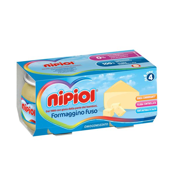 Nipiol - omo formaggino - 2x80g - Nipiol