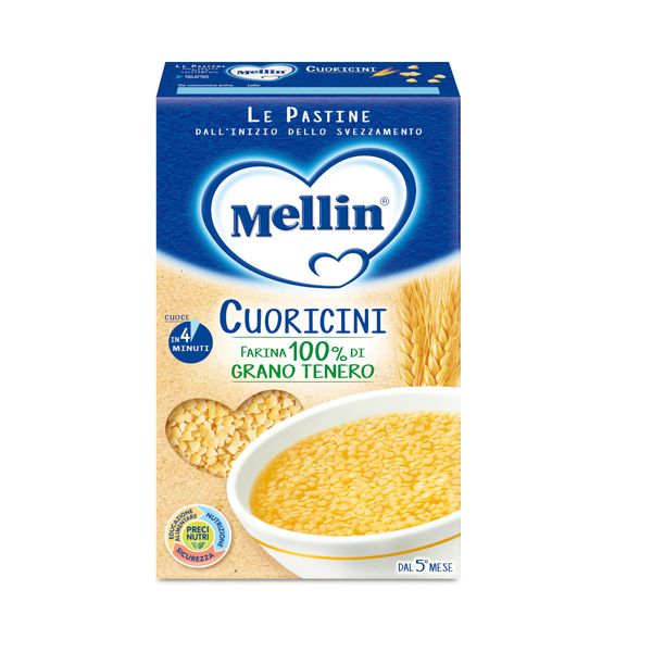 Mellin pastina cuoricini 320 gr - Mellin