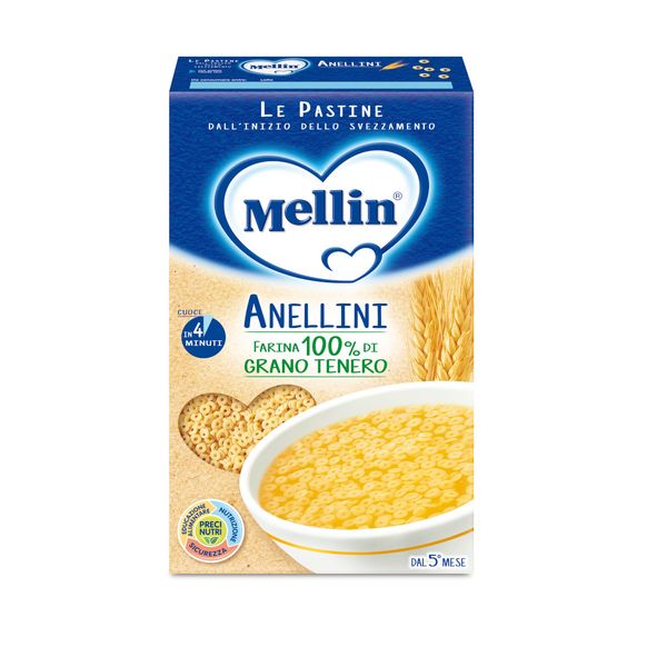 Mellin pastina anellini 320 gr - Mellin