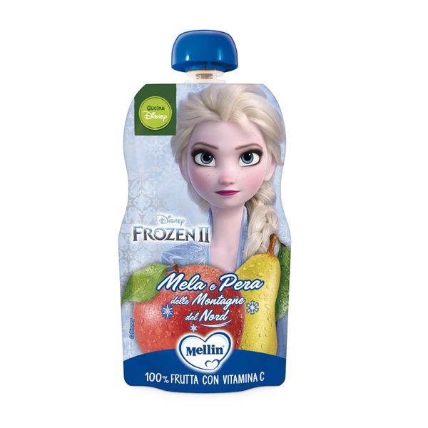 Mellin - pouch disney frozen mela pera 110 gr - Mellin