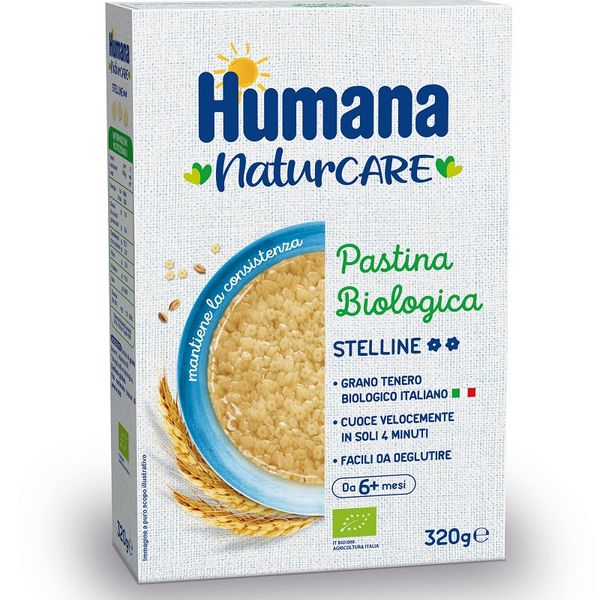 Humana pastina stelline biologiche 320 gr - Humana