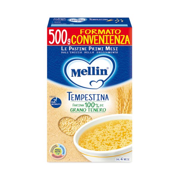 Mellin - pastina tempestina 500 gr - Mellin
