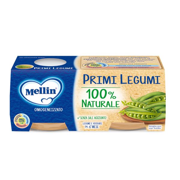 Mellin omogeneizzato primi legumi 2x80 gr - Mellin