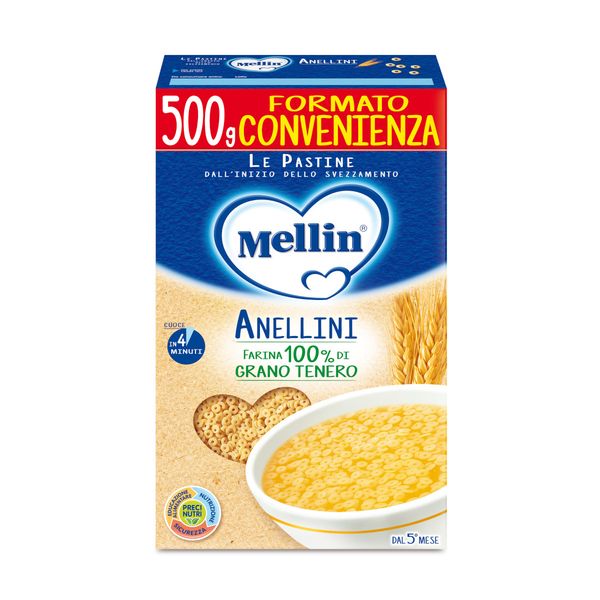 Mellin - pastina anellini 500 gr - Mellin