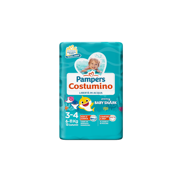 Pampers il costumino taglia 3 (6-11 kg) - 12 pz - Catalogo Pampers