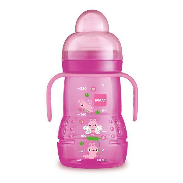 Tazza trainer c/tett + soft spout, femmina - Mam