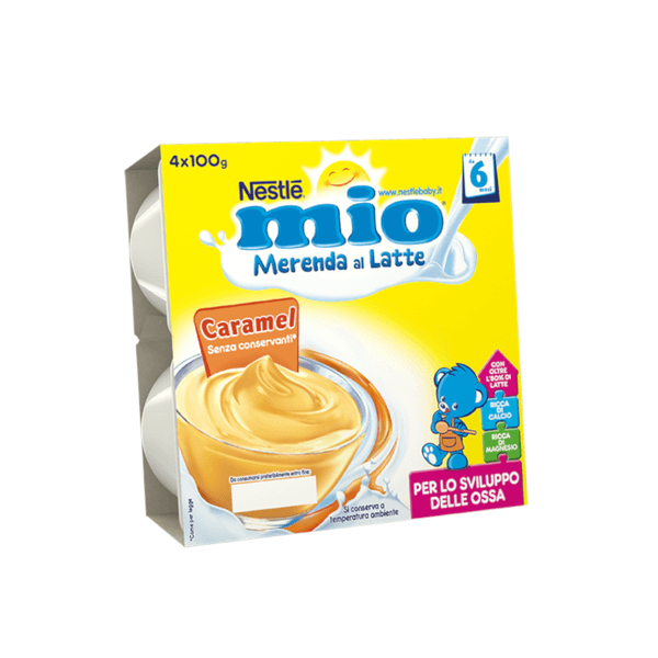Nestle' - merenda lattea caramel 4x100 gr - Nestlé