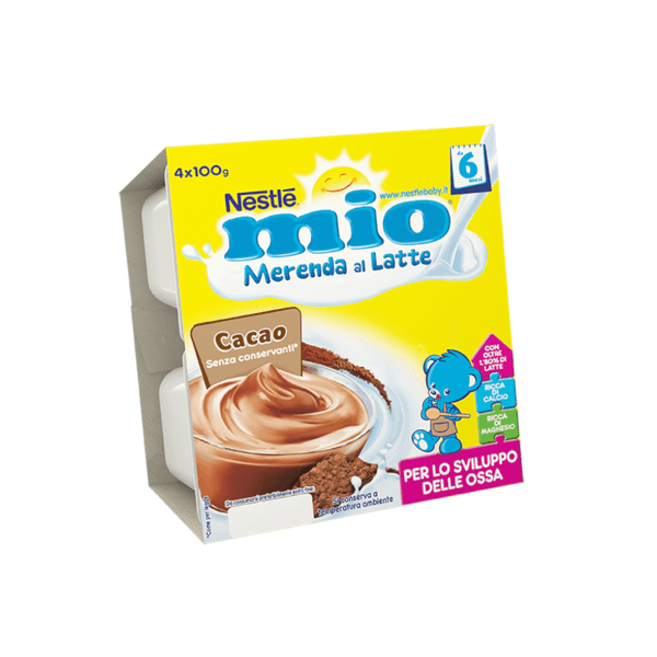 Nestle' - merenda lattea cacao 4x100 gr - Nestlé