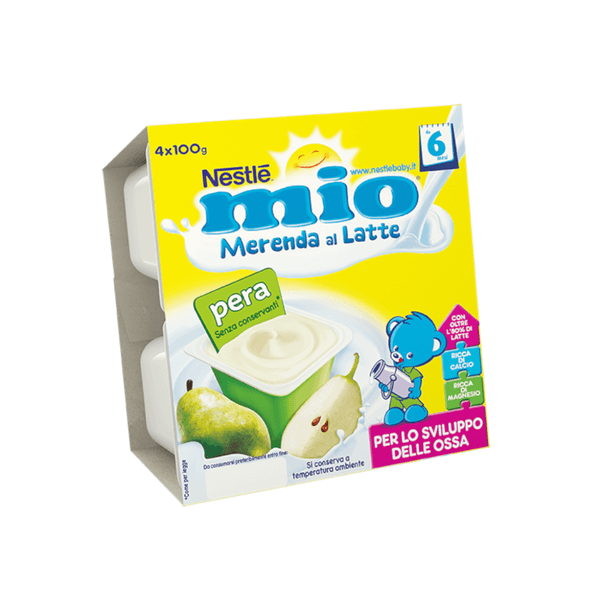 Nestle' - merenda lattea pera 4x100 gr - Nestlé