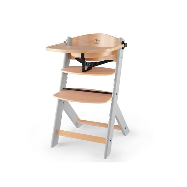 Kinderkraft - seggiolone pappa enock grigio - KinderKraft