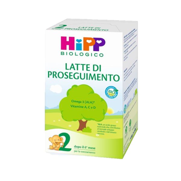 Latte 2 di proseguimento polvere 600g - Hipp