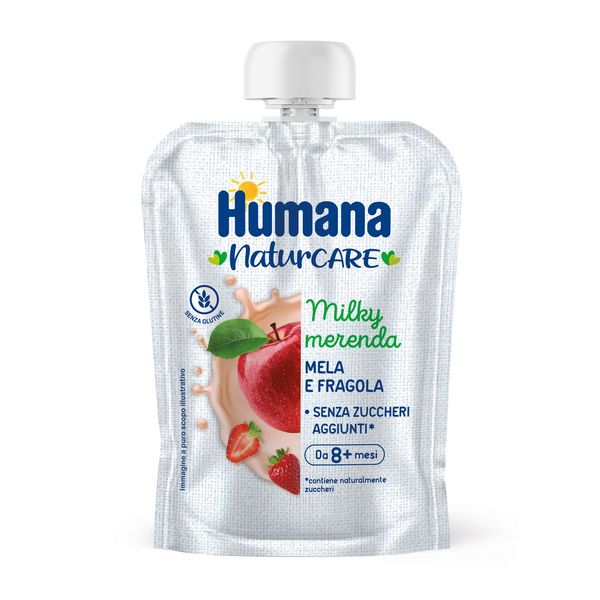 Humana - milkymerenda mela fragola 100 gr - Humana