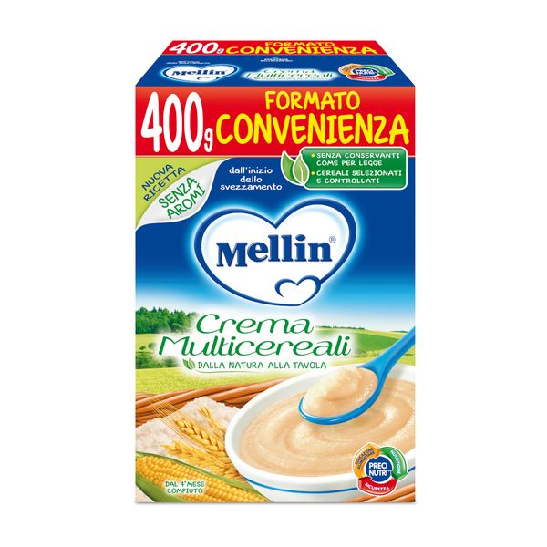 Mellin crema multicereali 400 gr - Mellin