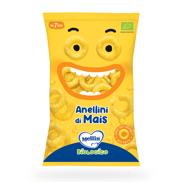 Mellin anellini di mais 15 gr - Mellin
