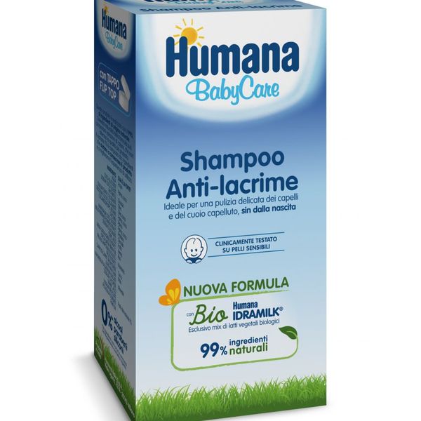 Shampoo anti-lacrime 200 ml - Humana Baby