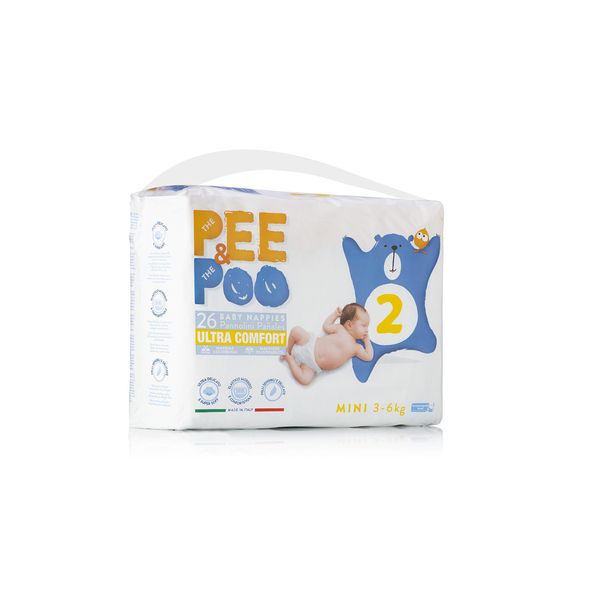 Pee&poo mini taglia 2 - 26 pz - 