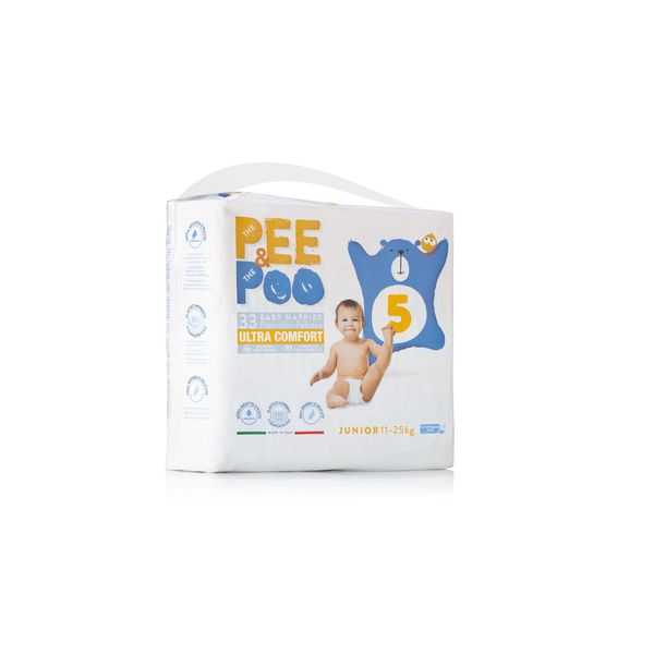 Pee&poo junior taglia 5 - 33 pz - 