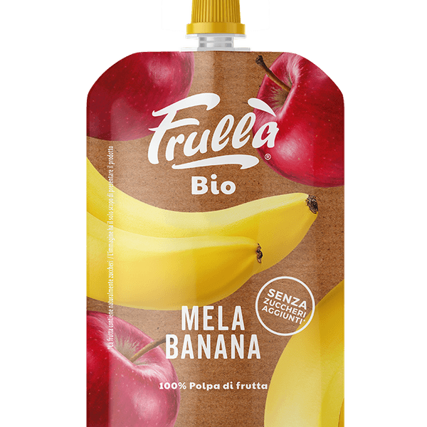 Frutta frullata bio mela banana 100gr - Natura Nuova Bio